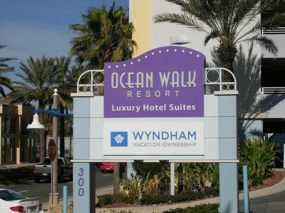 5Th Floor 1 Bedroom Direct Oceanfront Wyndham Ocean Walk Resort Daytona Beach Exterior photo